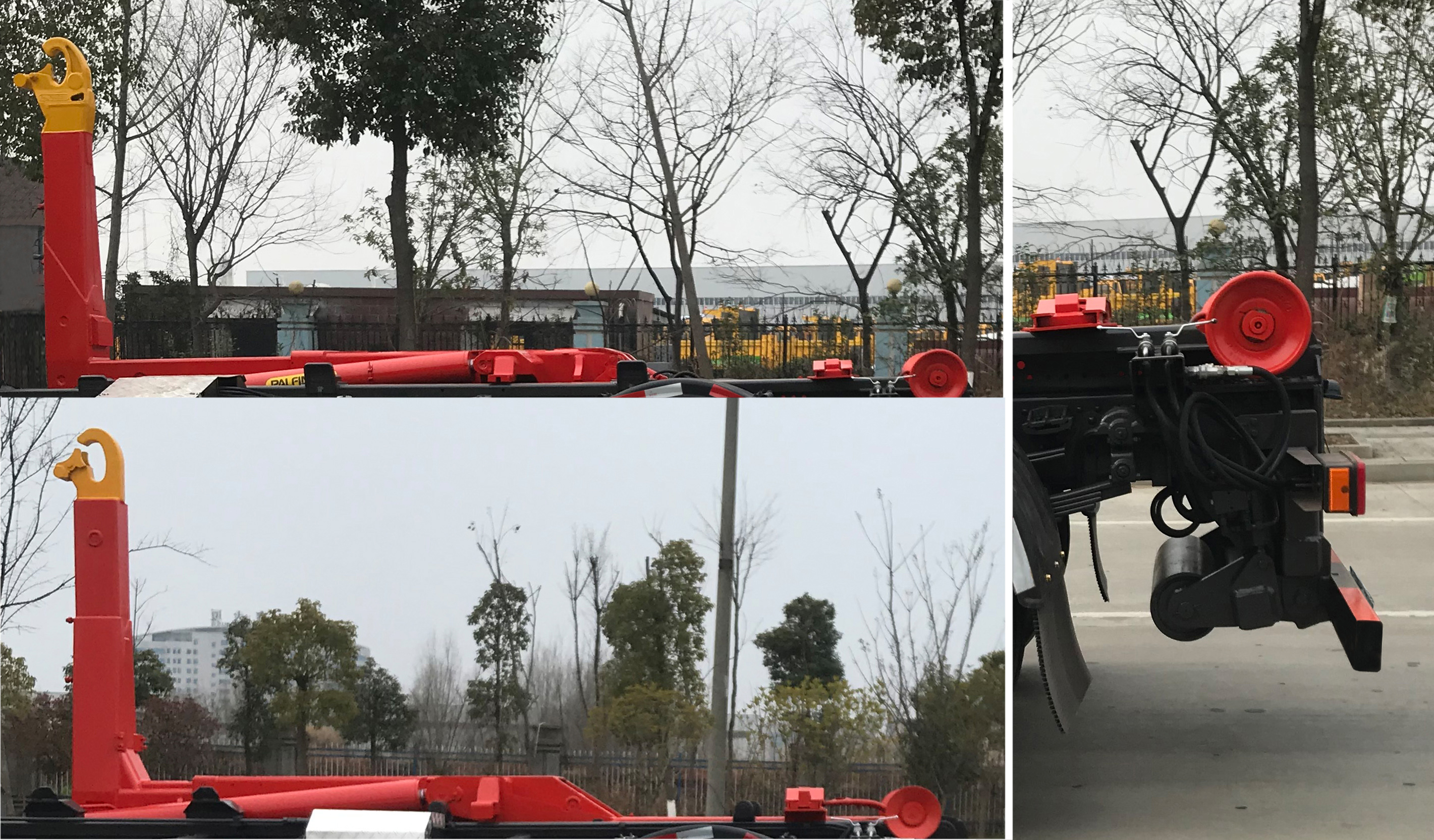 帝王环卫牌HDW5188ZXXSX6型车厢可卸式垃圾车